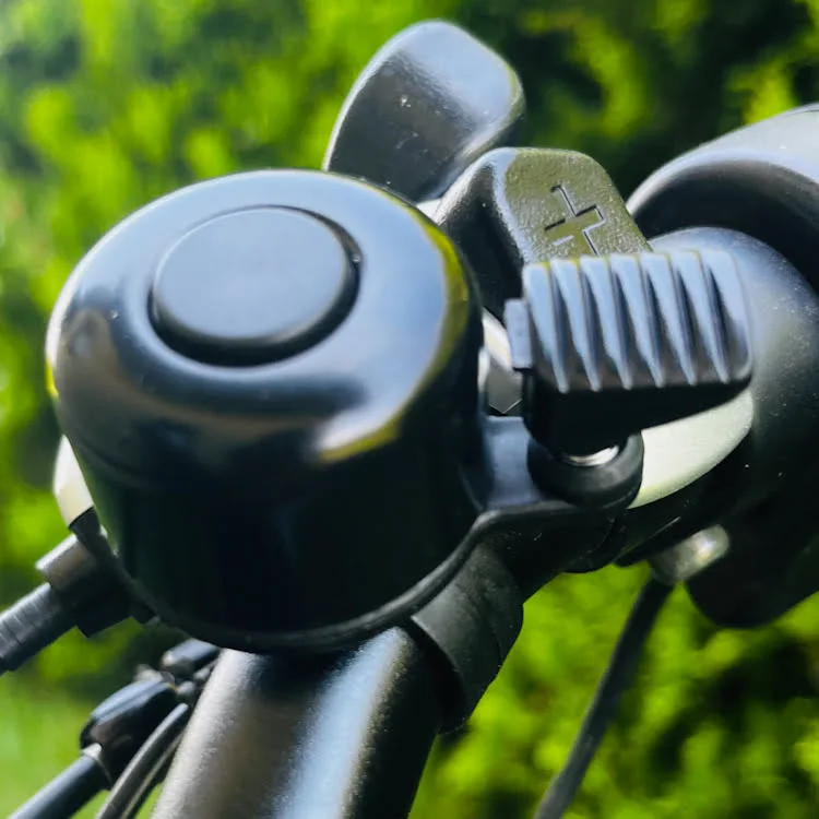 dzwonek rowerowy mini czarny