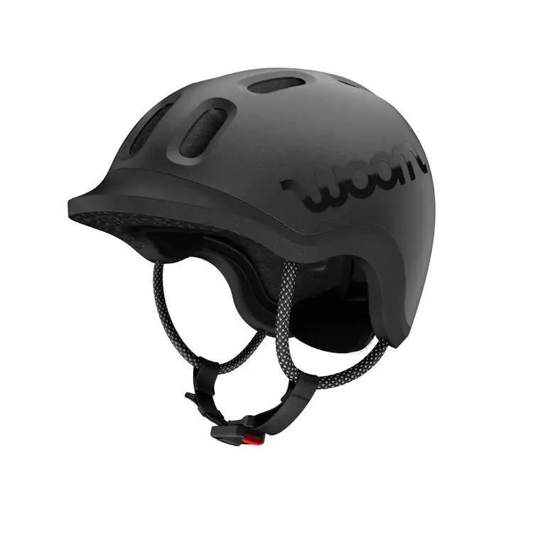 kask rowerowy-woom-ready-charcoal-metalic- szary