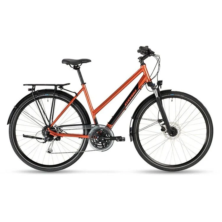 rower trekkingowy stevens jazz indian-red-miedziany